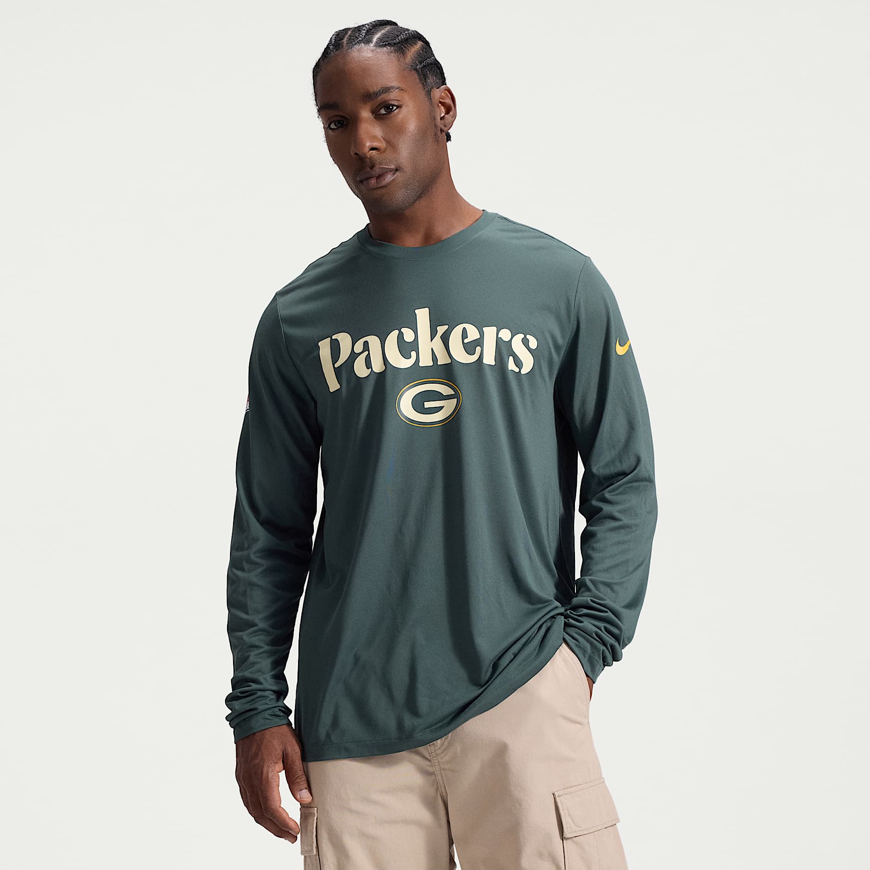 Green Bay Packers Rivalries Collection Sideline Legend Men's Nike